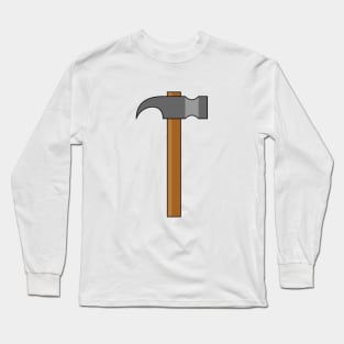 Claw Hammer Cartoon Long Sleeve T-Shirt